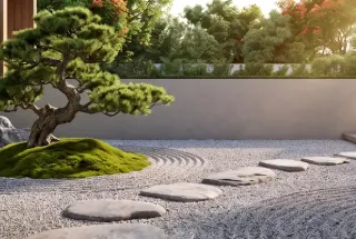 Zen Garden at Birla Vanya