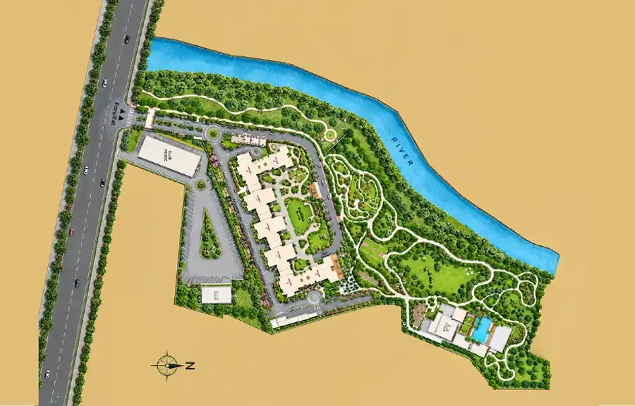 Birla Vanya master plan layout